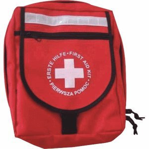 Leina-Werke Erste-Hilfe-Notfall-Rucksack mit Inhalt rot