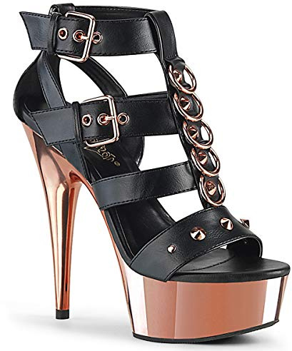 Pleaser Damen Delight-658 Plateau Sandalen