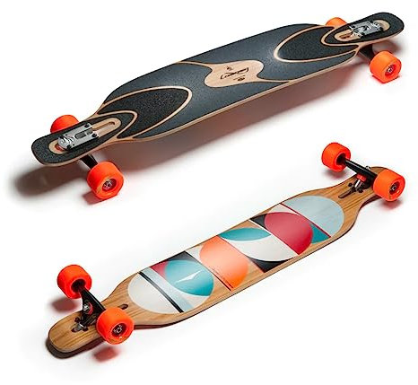 LOADED Complete Dervish Sama Flex 2 Longboard with Paris Trucks blk, Orangatang Durian 83a