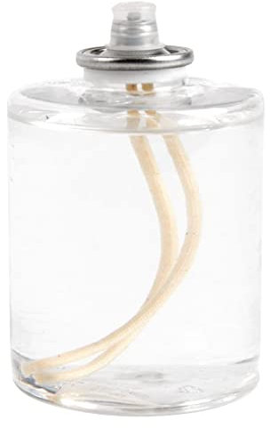 IUSOT Kerze aus Flüssigwachs, 30 Stunden Brenndauer, 36 Stück, Transparent, Unscented