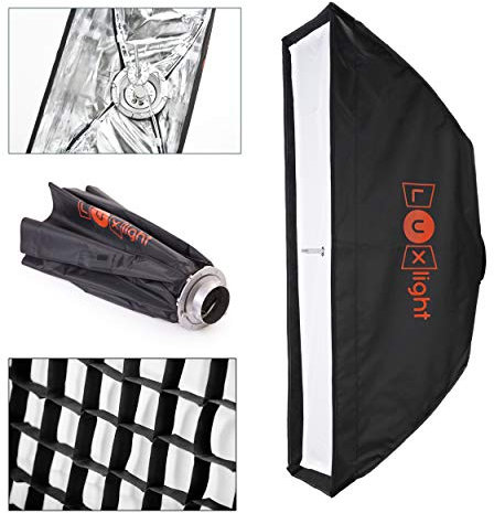 Softbox & Grid | Bowens Mount | LuxLight® | Umbrella Softbox (20x90cm)