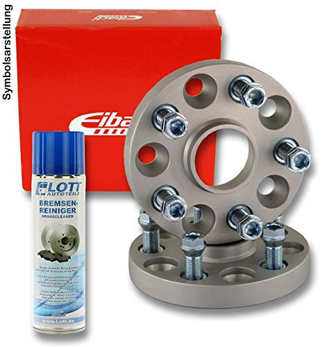 EIBACH Spurplatten Spurverbreiterung Distanzscheibe Ø58mm Lochkreis 4x98 / 60mm pro Achse + Bremsenreiniger