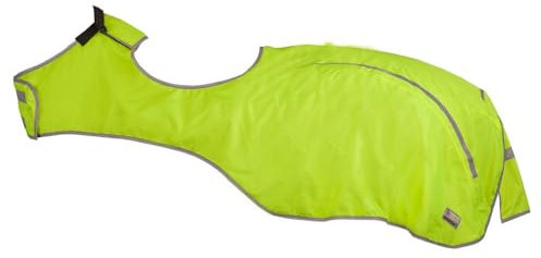 BR Reflektierende Führanlagendecke - Größe 115, Einfarbig, Polyester, 115 cm, 10 kg, Outdoor, Große Rassen, Kapuze, Hundemantel, Pferd, Decke