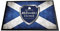 Artylicious Personalised Scottish flag shield door mat, ANY NAME printed Door mat 60 x 40cm