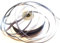 CaPiSo 100m Satinband 3mm Schleifenband Geschenkband Dekoband Satin Hochzeit Weihnachten Weihnachtsband (Silber)