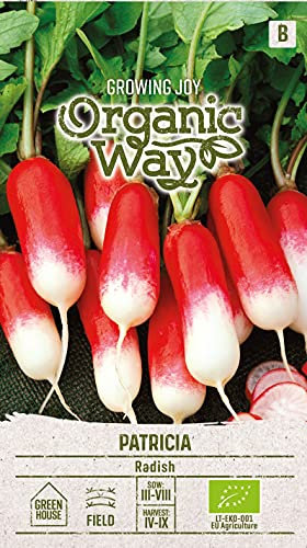 Organic Way | RADIS PATRICIA des graines | Graines de légumes | 1 Paquet