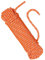 NorthPada 10 mm x 20 Meter Statisches Nylon Seil Outdoor Kletterseil für Knüpfübungen, Baumpfleger Baumarbeits, Marine, Anker, Boot, Abseil, Notfall, Schaukel, Orange
