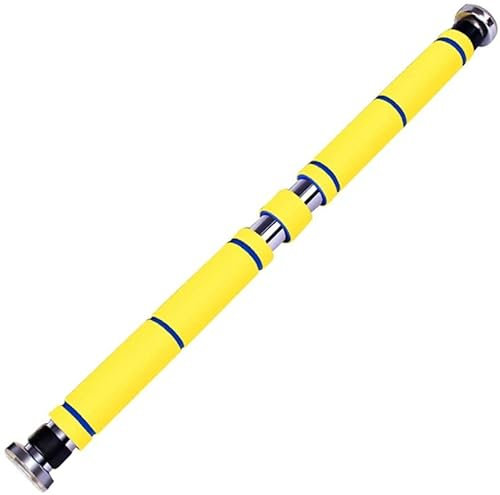 Samnuerly Klimmzugstangen Türrahmen, an der Wand montierte/erweiterbare horizontale Stange, Klimmzüge Push-ups Multifunktions-Fitnessstudio zu Hause, 60–150 cm