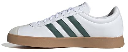 adidas Homme VL Court Base Shoes, FTWR White/Collegiate Green/Grey One, 39 1/3 EU