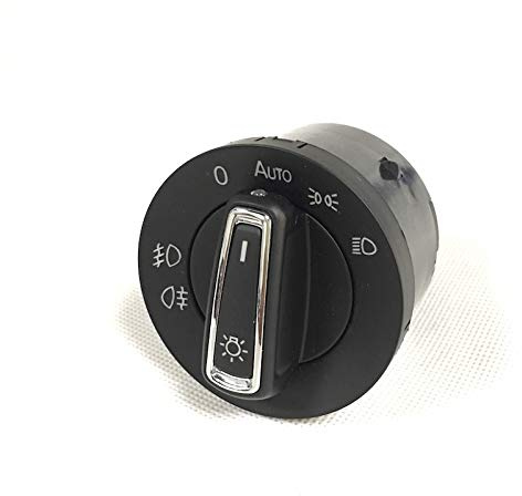 ZIxmix Controllo Interruttore fari Auto Interruttore fari Sensore di Luce Automatico Integrato/Misura for VW Golf 6 MK5 MK6 Jetta 5 MK5 Tiguan Passat B6 Touran Auto Control Light Control Switch