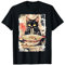 Ramen Nudeln Katze Japan Y2K Kawaii Retro Katzen Manga Anime T-Shirt