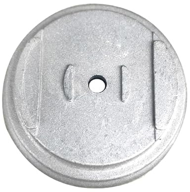 AWHAO Reemplazo de la Base de la Cuchilla del cortacésped eléctrico, Adaptador de Cuchilla del cortacésped Protector de Cubierta de césped de Metal