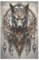 Dreamcatcher Wolf 1000 Teile Premium-Puzzles Für Erwachsene Kinder- Holzpuzzles Spaß Und Lernspiele - Perfekte Puzzle-Geschenke （78×53cm）