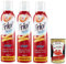 Friol Olio Spray, Sprühöl, ideal für die Verwendung mit der Heißluftfritteuse, Für knuspriges und trockenes Frittiergut 3x 150ml + Italian Gourmet polpa 400g