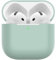 Nemteur Hülle für AirPods 4, Thin Schützende Silikon Case für AirPods 4th 2024 (USB-C) Skin Front LED Sichtbar Silicone Cover, Cloud Grey