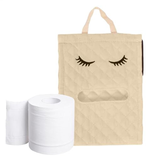 Copertura per rotolo di carta igienica, porta carta igienica, porta carta igienica a prova di gatto, montaggio a parete, borsa creativa da appendere, dispenser di carta igienica per bagno e auto