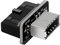 Adaptador de cabecera USB – Adaptador de puerto de placa base USB C multifuncional, conector de ángulo recto | Extensión interna de cabecera USB C para portátiles, torres de PC, convertidor de