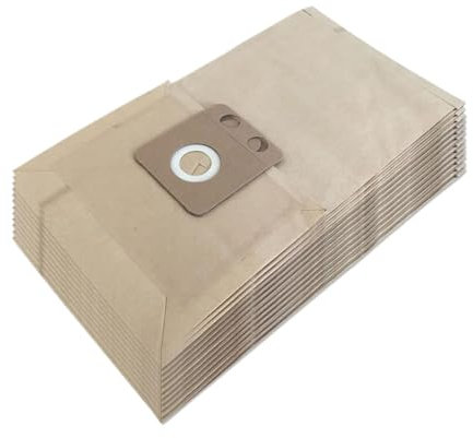 ZECKJVTD Vacuum Cleaner, Dust Bags, Paper Filter Bags Vacuum Cleaner Bags，Compatible For Nilfisk， VP100 VP200 VP300 VP300 Eco VP300 Hepa Vento8(12PCS)