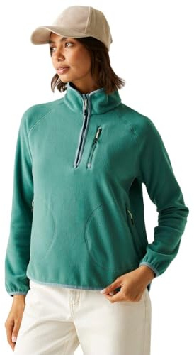 Regatta Womens Frankie Half Zip Fleece Spruce Green