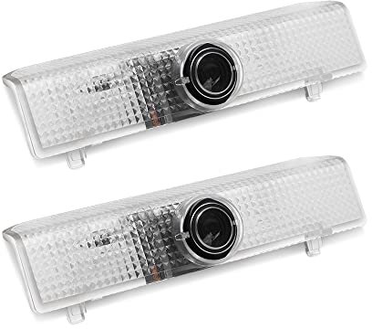 AYBEN 2 Pcs Car Door Projector Lights LED Welcome Light, for Nissan NAVARA 2015+ Welcome Lights, Projection Light, Door Projector