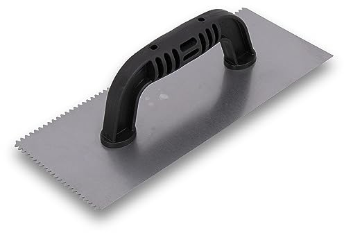 Marshalltown Economy Notched Trowel, 11 x 4 1/2 Inch, Assembled in the USA