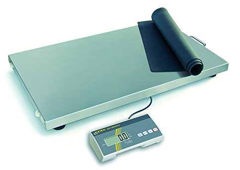 Kern & Sohn wipb150s Serie EOB Zahlungsbilanz Plattform, 900 mm Länge x 550 mm Breite x 60 mm Höhe, 150 kg Bereich-Wägezelle Skala, 50 g