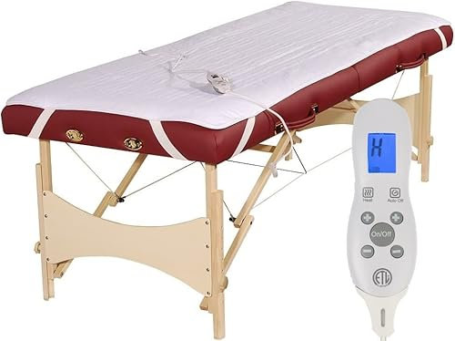 Spa Luxe - Coussin chauffant professionnel pour table de massage, contrôle numérique de la chaleur avec arrêt automatique, couverture chauffante électrique pour services de massage, chauffe-table de