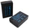 2 x Dot.Foto LP-E12 Premium 7.2v / 875mAh Rechargeable Battery for Canon EOS-M, M2, M10, M50, M50 Mark II, M100, M200, 100D / PowerShot SX70 HS
