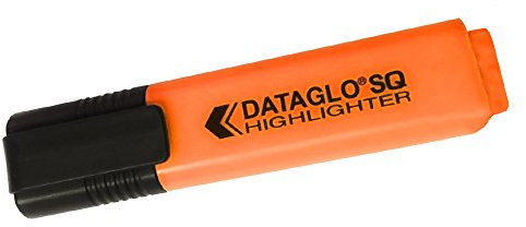 Hainenko Value Flat Barrel Chisel Tip Highlighter - Orange