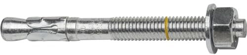 Celo Schwerlastanker BA plus M8 x 75mm - Betonanker für Schwerlastbefestigungen - Bolzenanker ETA-Option 7, Stahl verzinkt - 50 Stück