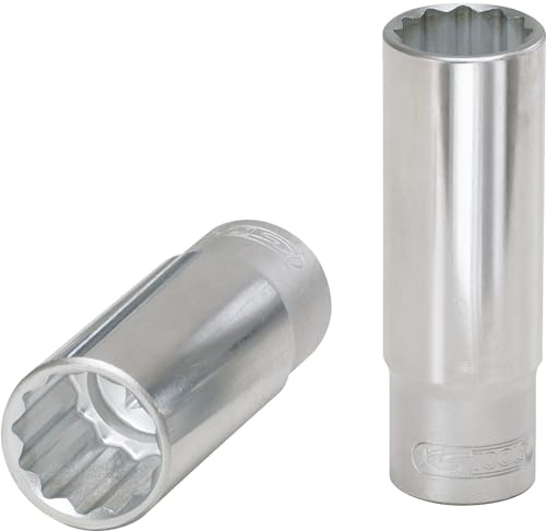 KS Tools 917.1288 1/2 12-kant-Stecknuss, lang, 7/16