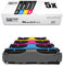 Eurotone 5er Set kompatibler Toner ersetzt CE340A CE341A CE342A CE343A 651A XXL für HP Color Laserjet Enterprise 700 Color M775dn M775f M775z M775z + Plus 2X Black 1x je Cyan, Yellow, Magenta