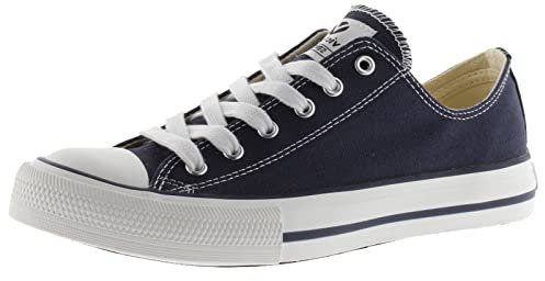 victoria Basket Unisex Tribu Lona & Puntera De Goma 106550 para Adulto Marino 38