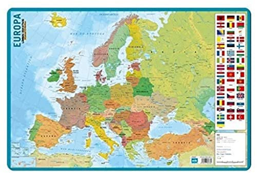 Grupo Erik - Lámina Educativa Mapa De Europa
