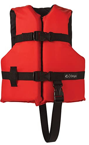 ONYX General Purpose Boating Life Jacket Child, Red
