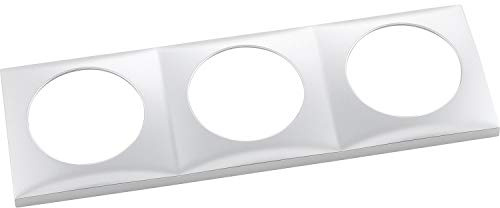 Berker Integro Flow Rahmen 3-fach chrom matt lose
