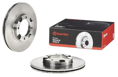 Brembo 09.5004.10 Standard vented Front Brake Rotor HYUNDAI OE# 5171221350