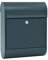 MEFA Briefkasten Ruby 864 (Farbe basaltgrau, Postkasten mit Sicherheitsschloss, Größe 450x350x150 mm) 864510DE