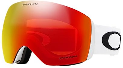 Oakley Herren Flight Deck 705035 0 Sportbrille, Weiß (Matte White/Prizmtorchiridium), L
