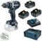 Makita DDF484BJX1 Akku-Bohrschrauber, 18 V, Blau