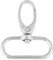20 Stück Zink Legierung Keychain Karabiner Schlüsselanhänger Swivel Tasche Verschlüsse Hummer Swivel Trigger Clips Karabinerhaken für 30mm Umreifungs(32mm)