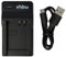 vhbw Chargeur USB de Batterie Compatible avec Nikon CoolPix S31, S9400, S9500, S9700, A900 Batterie Appareil Photo Digital, DSLR, Action cam