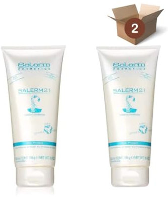Salerm21 Acondicionador Proteína de Seda Sin Aclarado 200ml (2 UNIDADES)