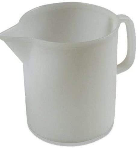 Plastime caraffa Graduata Morbida, White, 2 Pezzi da 5 l