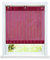 ESLIR Raffrollo ohne Bohren Raffgardinen mit Ösen Ösenrollo Modern Gardinen Halbtransparent Vorhänge Streifen Muster Rot BxH 120x140cm 1 Stück