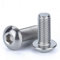 Viti a testa bombata con esagono incassato, in acciaio inossidabile A2/304, con filettatura M3/M4/M5/M6/M8/M10