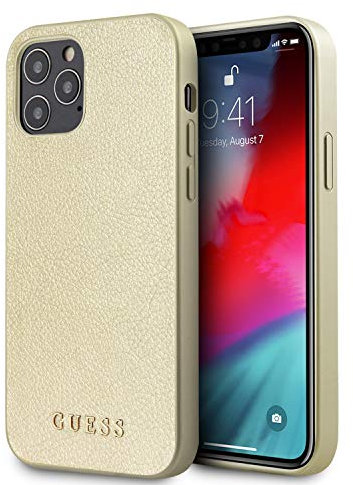 Guess hardcase Iridescent Hülle für GUHCP12LIGLGO iPhone 12 Pro Max golden