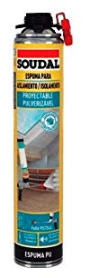 Mousse projectable pistolet 700 ml SOUDAL