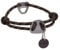 RUFFWEAR Knot-a-Collar, Reflective Adjustable Rope Dog Collar, 20-26, Obsidian Black
