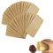 Papiertüten Klein Kraftpapiertüten ， Flat Bags Kraft Paper Bags Befüllen Flachbeutel ，Geschenktüten Kraft ，Umschlag， Süßigkeiten ，Samen Storage， Coin Jewellery Packaging 6 x 10 cm (100pcs)